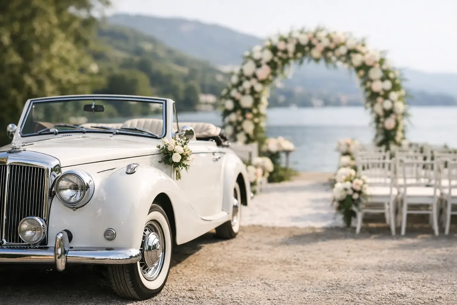 Kako uskladiti oldtimer s lokacijom ceremonije