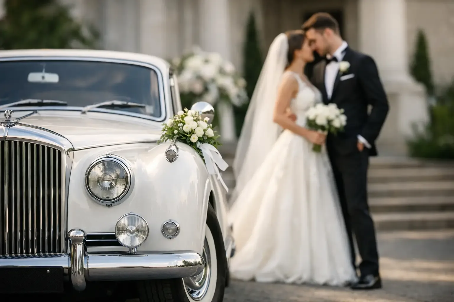 Luksuzni oldtimer za vjenčanje bez pogreške