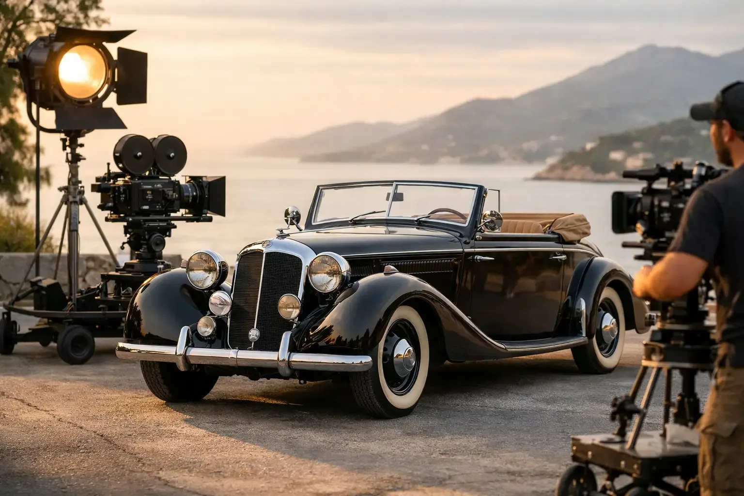 Oldtimer za filmsku produkciju u Hrvatskoj