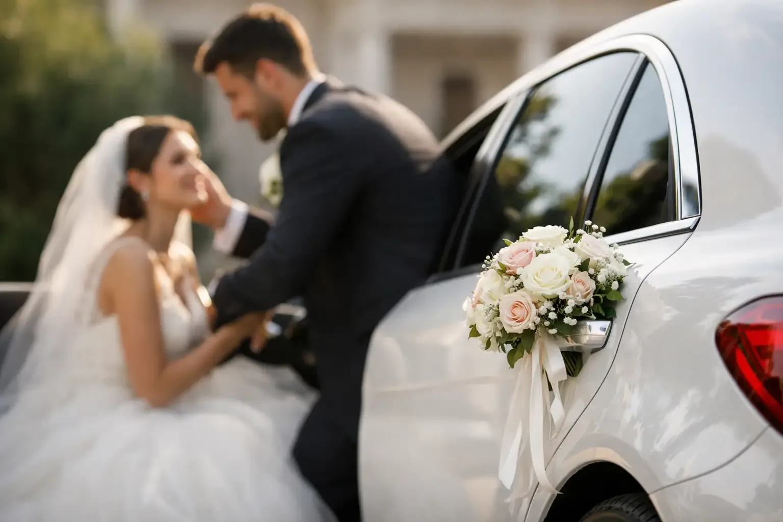 Auto za dolazak mladenaca bez greške