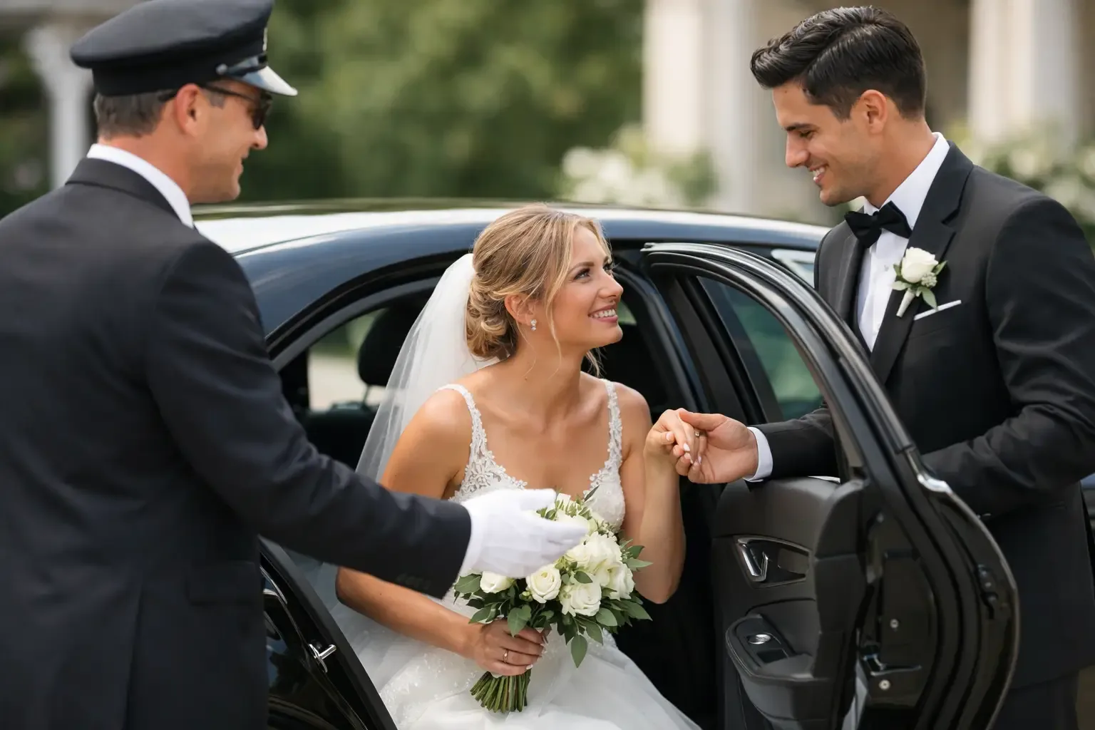 Chauffeur usluga za vjenčanje bez stresa