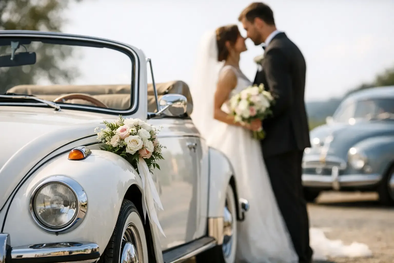 Vintage auto za vjenčanje: što odabrati
